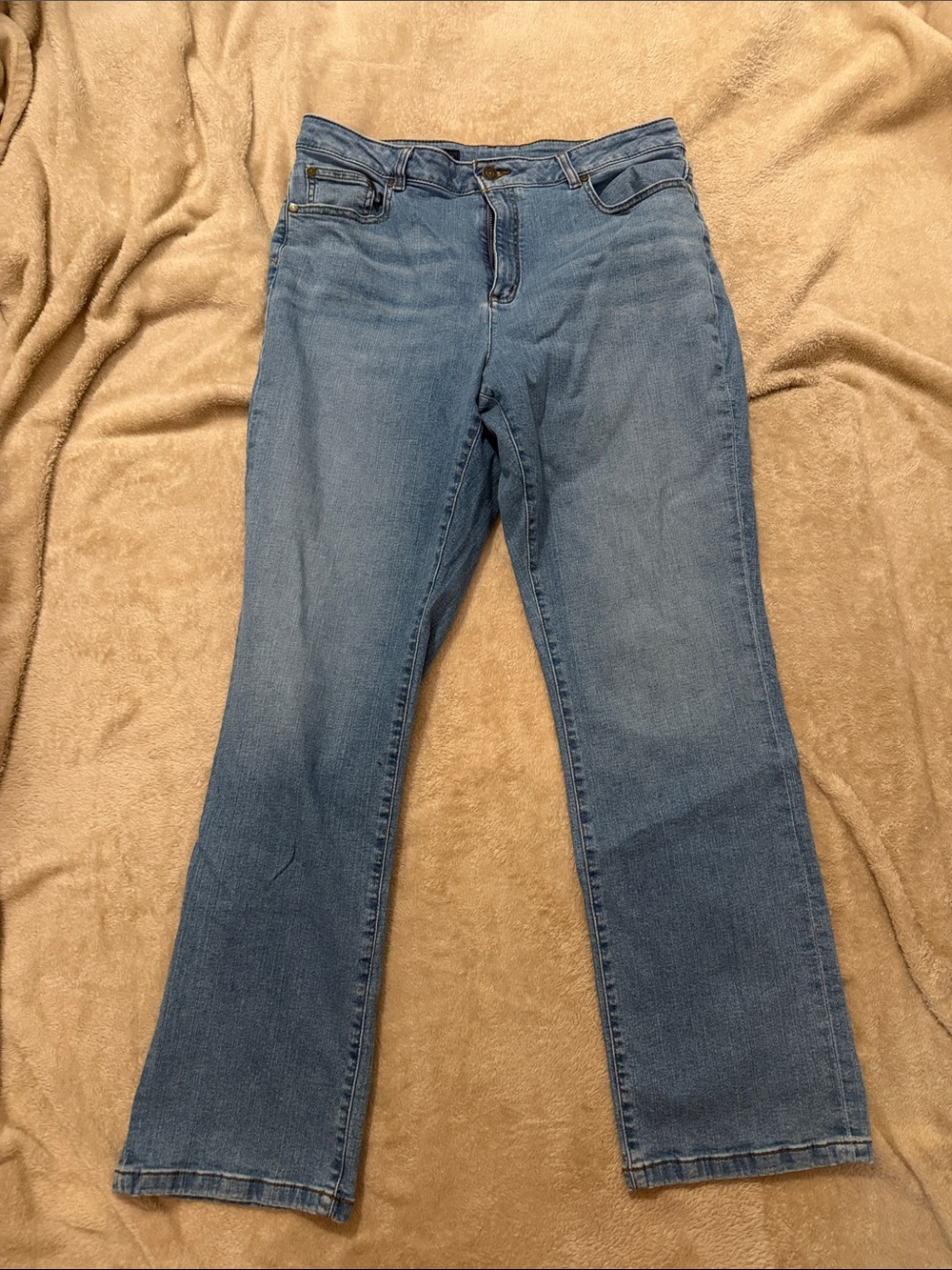Brooks Brothers Light Blue Flare Jeans